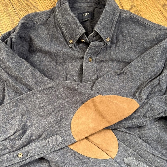 mens shirts with leather elbow patches